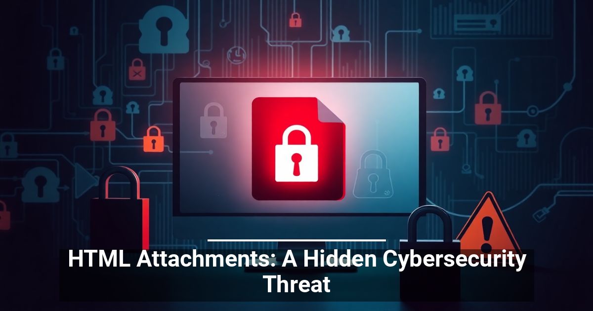 HTML Attachments: A Hidden Cybersecurity Threat